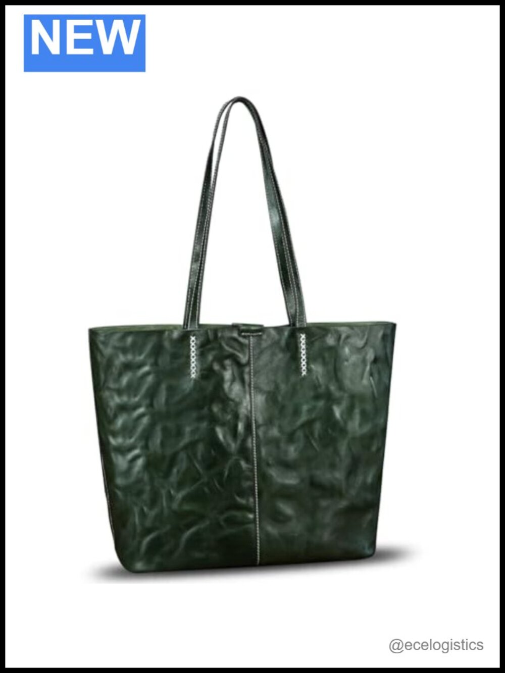 Genuine Leather Tote Bag for Women Full Grain Leather Shoulder Bag Work Daily